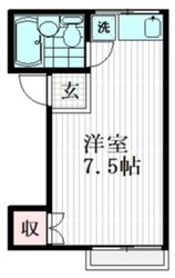 西小山駅 徒歩3分 2階の物件間取画像